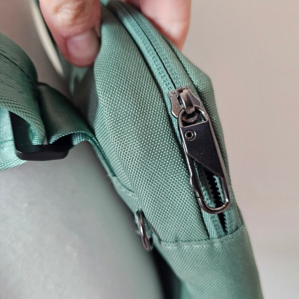 Open Story Anti-Theft Vertical Travel Green Water Repellent Festival Crossbody - Picture 8 of 11